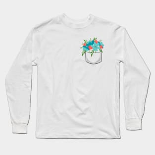 Pocket Bouquet to go for Flower Lovers Long Sleeve T-Shirt